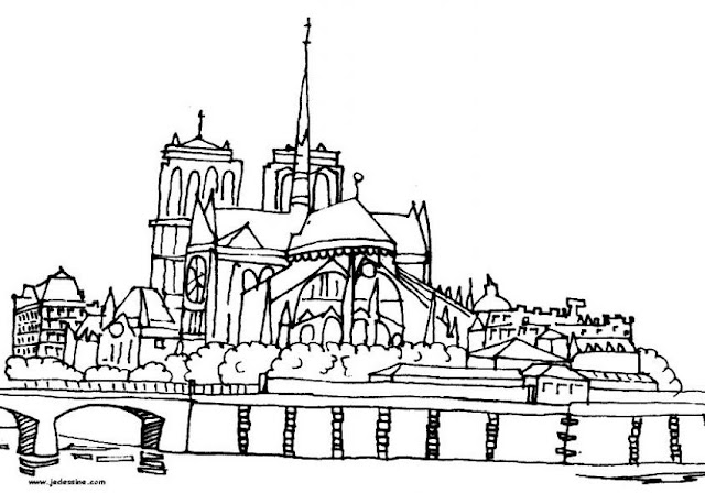 El Jorobado de Notre Dame de Disney † Dibujos para