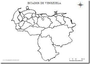 Mapa de Venezuela jugarycolorearr (2)