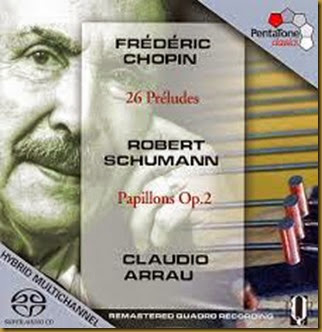 Chopin Preludios Arrau Pentatone