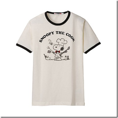 Snoopy the cook - white