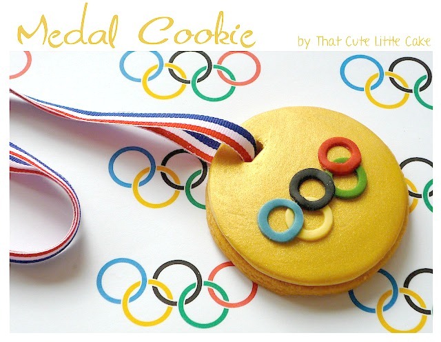 Olympic Medal Cookies!