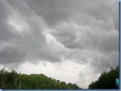 4876 Michigan - near Kinross, MI - I-75 - stormy skies