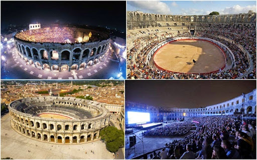 band pink tones perform at roman amphitheatre band pink tones perform at roman amphitheatre
