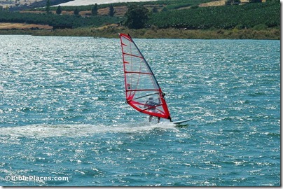 Sea of Galilee windsurfer, tb060105650