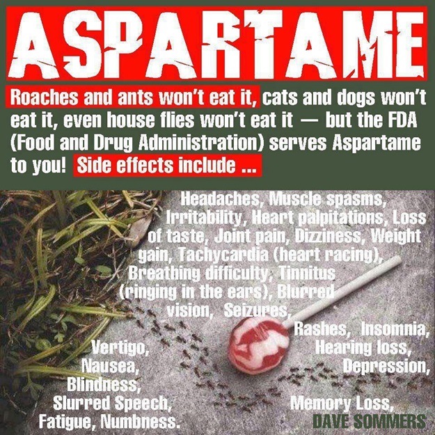 Aspartame is considered the most dangerous food additive on the market today. Worst sources of Aspartame. - Food Matters, You are What you Eat!