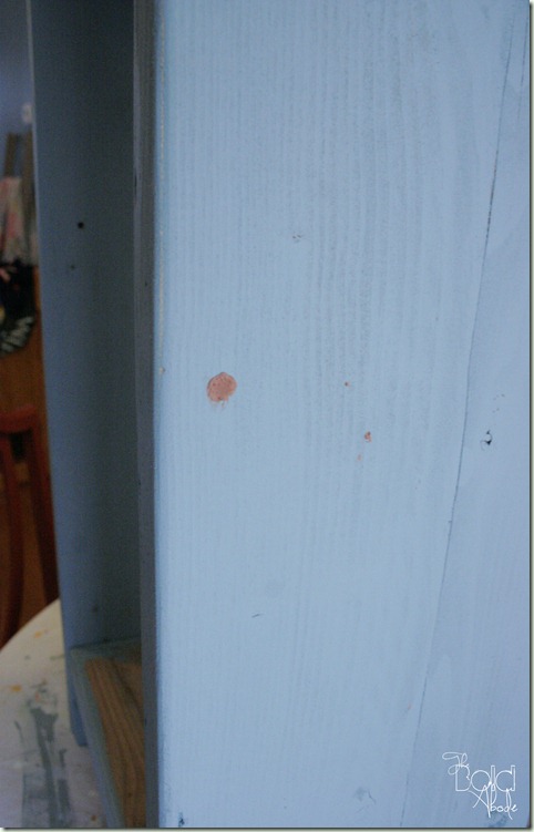 Filling Screw holes