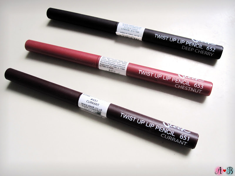 Twist Up Lip Pencils - Sleek Makeup