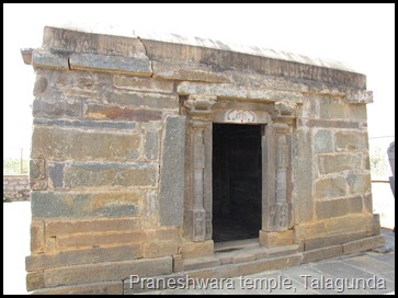 Praneshwara temple, Talagunda