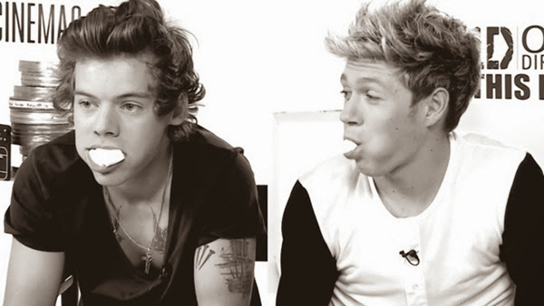 One Direction and Marshmallows