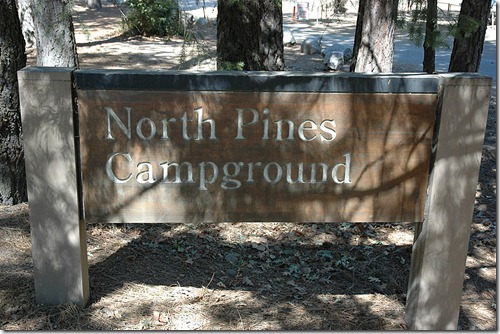 North Pines Sign