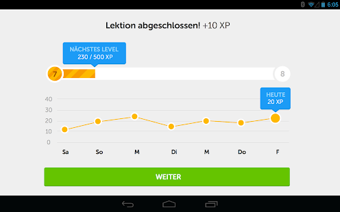 Duolingo: Sprachkurse umsonst Screenshot