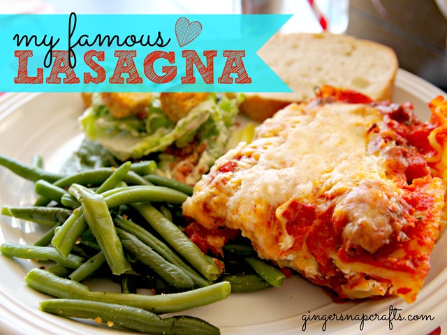 my famous lasagna #recipe #CookClassico