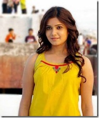 samantha in yellow dress