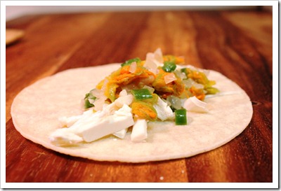 Squash Blossoms Quesadillas | easy and with excellent results to impress your guests