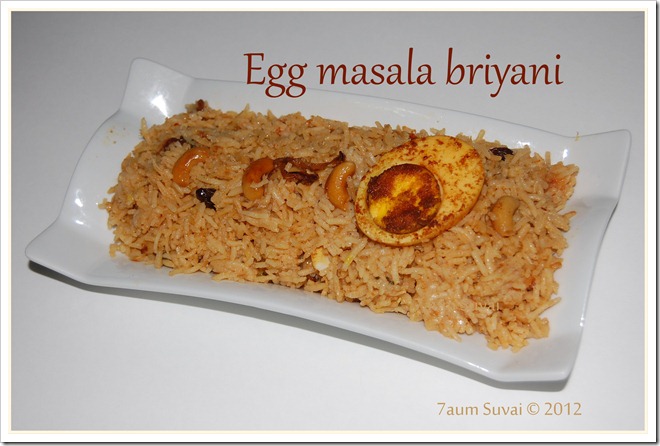 EggMasalaBriyani