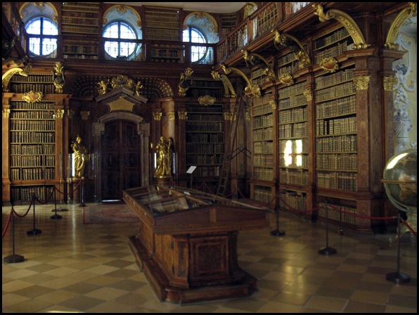 Bibliothèque du monastère de Melk, Melk, Autriche -3
