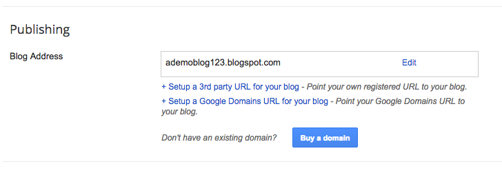 blogger domains screenshot