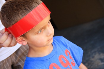 nate with duct tape headband (1 of 1)