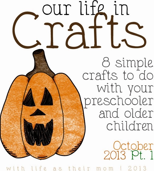 october crafts - life as their mom