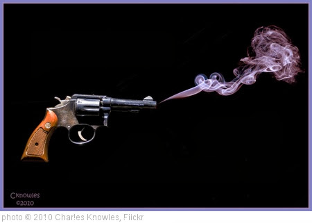 'Gun Smoke Red' photo © 2010, Charles Knowles - license: http://creativecommons.org/licenses/by/2.0/