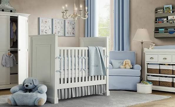 White-and-Blue-Nursery-Design-For-The-Baby-Boys