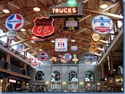 0942 Alberta Calgary - Heritage Park Historical Village - Gasoline Alley Museum - vintage signs