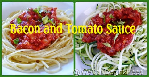 Bacon and Tomato Sauce