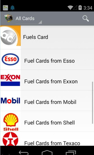 Find Fuel Cards