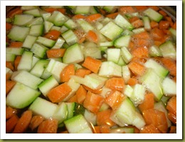Paccheri tricolori con patate, carote e zucchine (2)