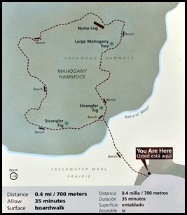 23a - Mahogany Hammock Trail Map