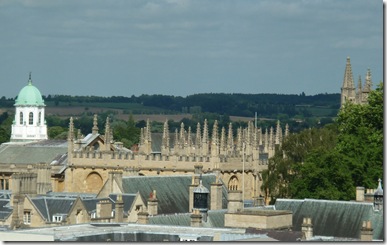 brasenose college from carfax tower