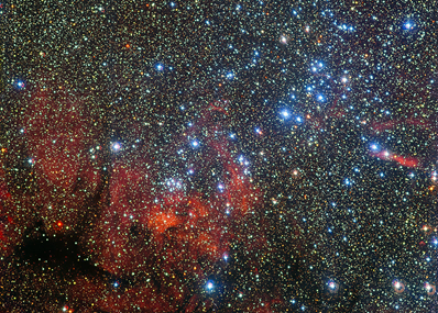 aglomerado estelar NGC 3590
