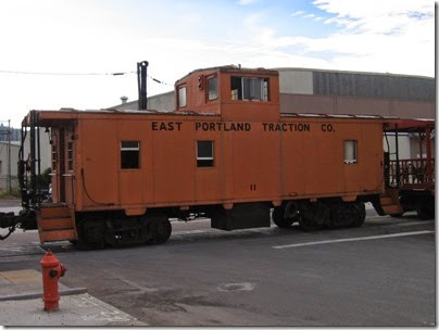 IMG_7512 East Portland Traction Company Caboose #11 at East Portland on July 13, 2007
