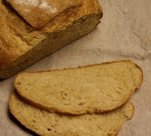 Spelt Country French Bread mixed in EZ DOH manual bread maker
