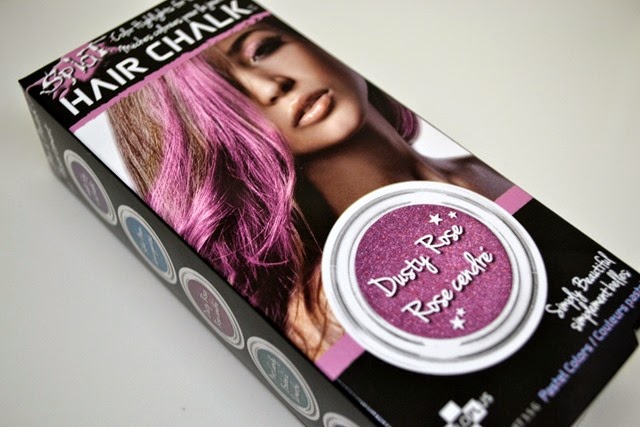 splat hair chalk dusty rose