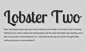 Lobster-Two-Webfont