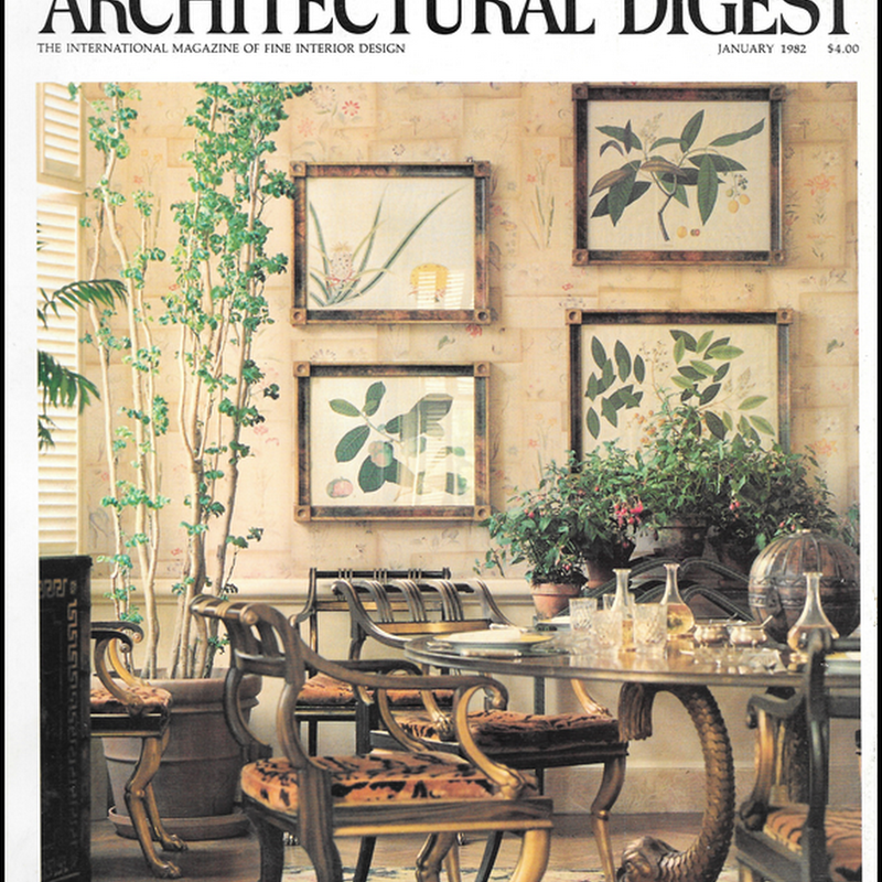 Architectural Digest: Lee Radziwill