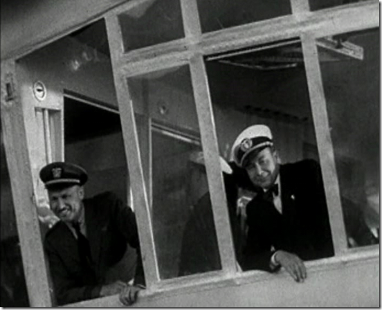 Peck and Lehmann in Hindenburg control car