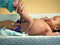 How to change a disposable diaper