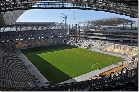 stadionul nou Lvov-euro 2012