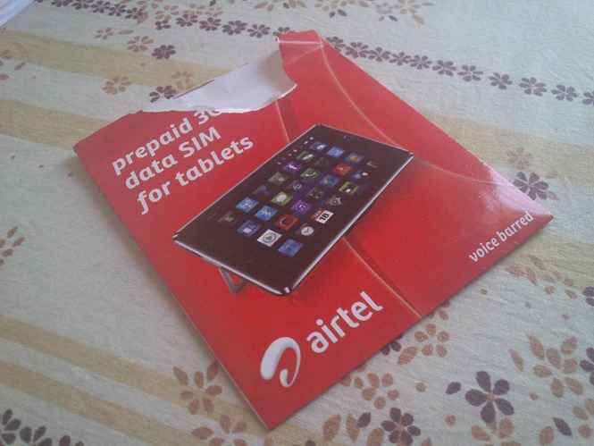 Low-Cost 3G Internet Data Plan from Airtel