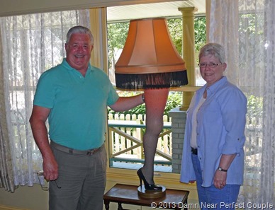 Keith & Brenda w Leg Lamp