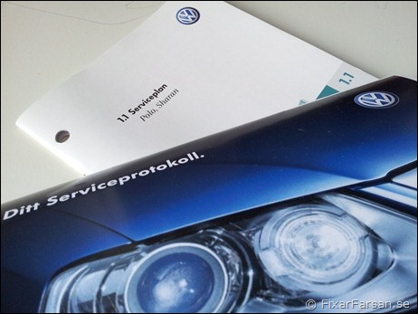 Volkswagen 3000 mila longlife service klar