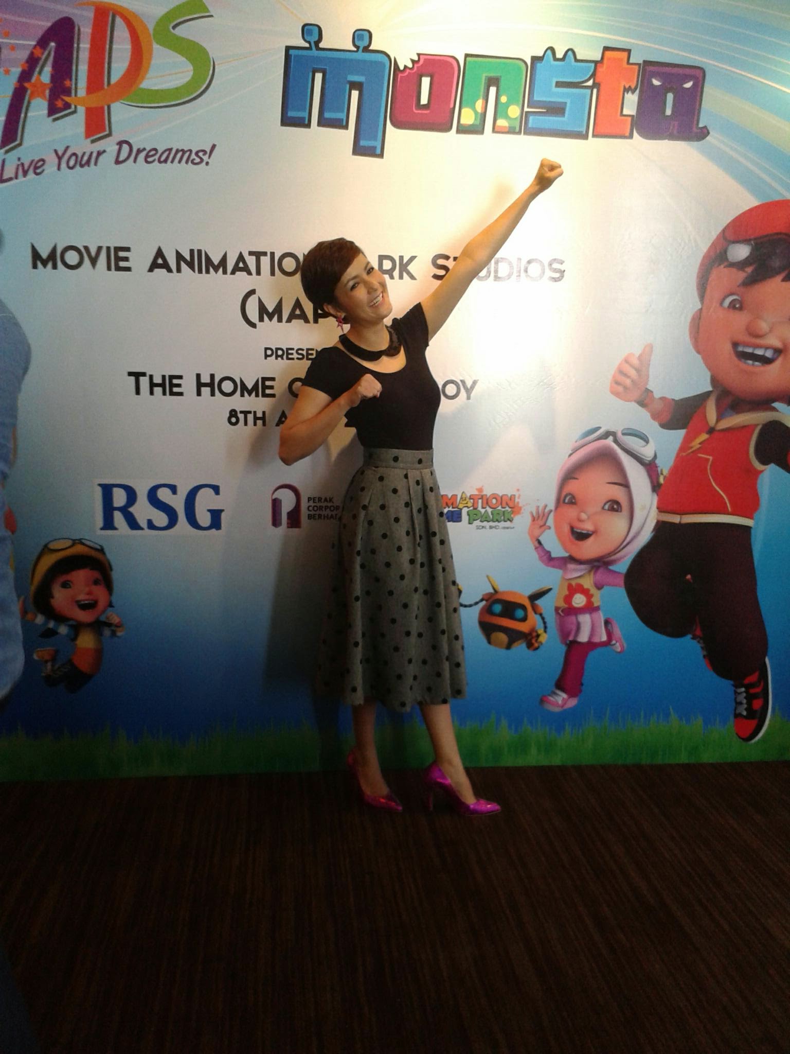 Yasmin Hani, MAPS Presents The Home of BoBoiBoy, BoBoiBoy Theme Park, Theme Park Malaysia, Ipoh , Visit Ipoh, New theme park, Movie Animation Park Studios, Yasmin Hani,