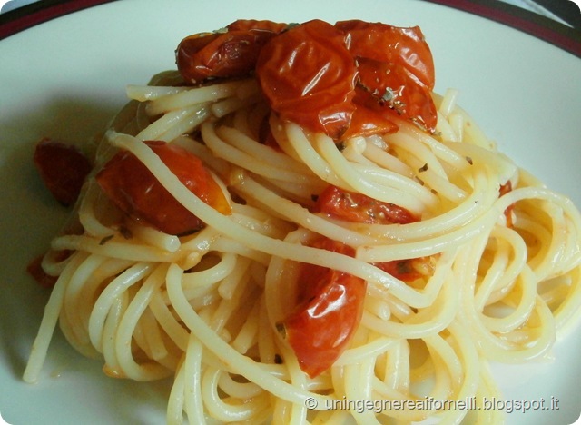 pasta primo spaghetti pomodorini forno davide oldani 