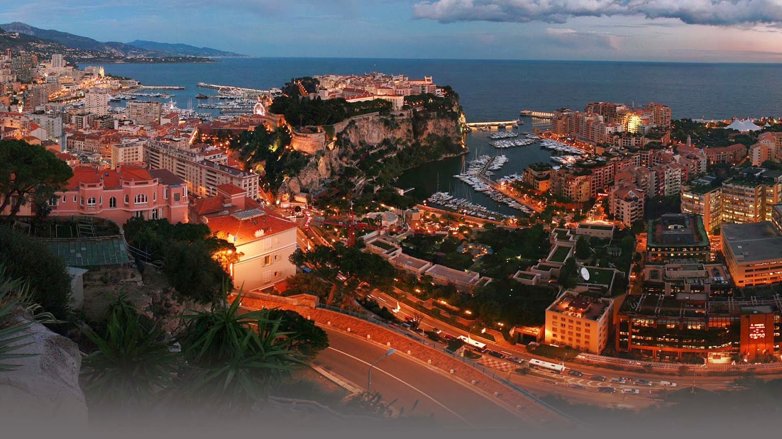 природа море страны архитектура Монако скачать