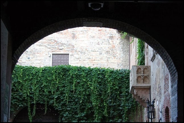 Juliet's balcony Verona