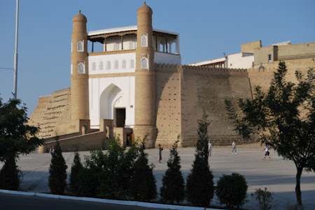 Imagini Uzbekistan: Bukhara - Fortareata Ark