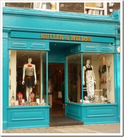 Butler and Wilson Shop in London