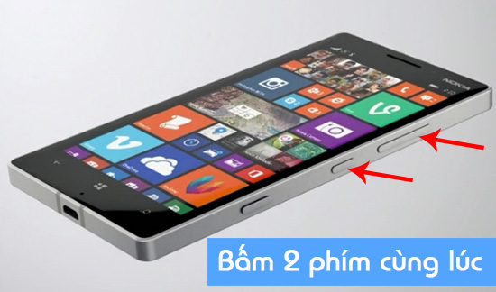 Cách chụp ảnh màn hình điện thoại Lumia sử dụng Windows 10 Mobile, Windows Phone 8.1
